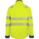 Softshelljakke kl. 3 gul