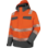 Jakke vattert kl. 3 oransje