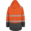 Parkas 3-i-1 kl. 3 oransje