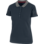Tennisskjorte Stretch X dame mørk blå