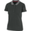 Tennisskjorte Stretch X dame antrasitt