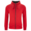 Classic Hoody Fullzip rød