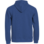 Classic hoody blåmelert