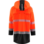 Regnjakke halvlang kl. 3 oransje