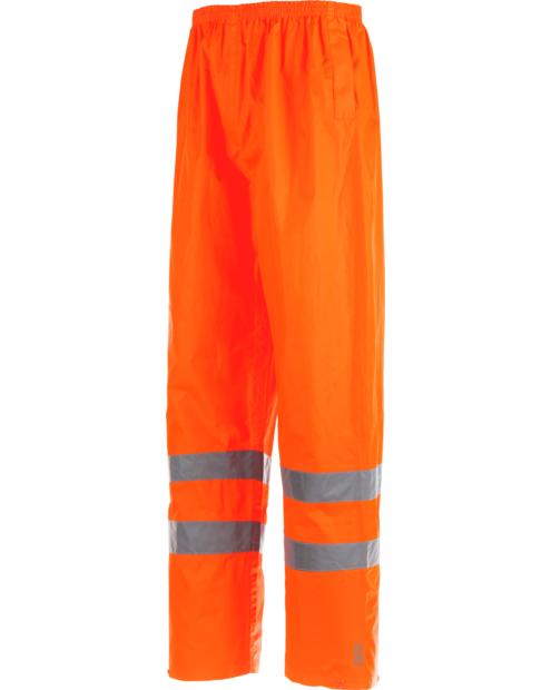 Hi-Vis regnbukse kl. 1 oransje