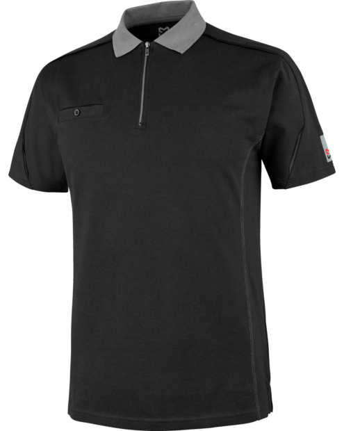 Tennisskjorte Stretch X sort