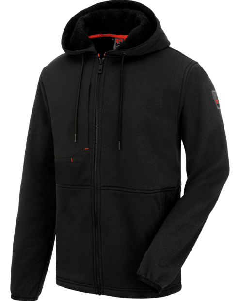 Hettejakke Nordic sort