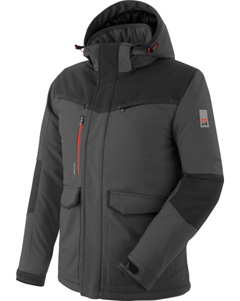 Softshell vinterjakke Stretch X antrasitt