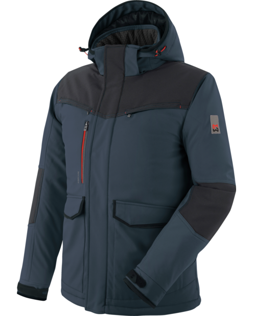Softshell vinterjakke Stretch X marine