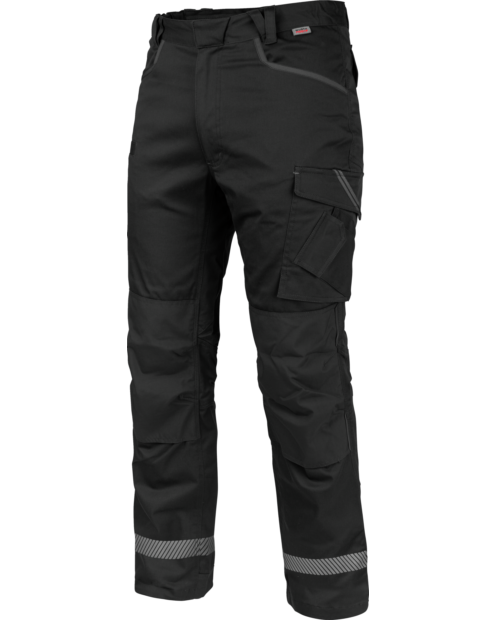Arbeidsbukse Stretch X fôret sort