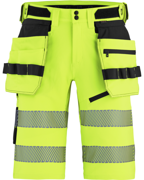 Håndverksshorts Performance Hi-Vis kl. 2 /1