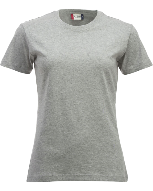 New Classic T-skjorte dame gråmelert