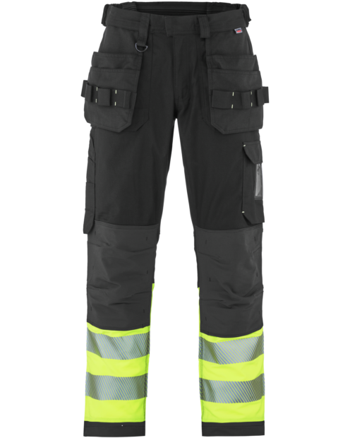Håndverksbukse Nordic Hi-Vis kl.1