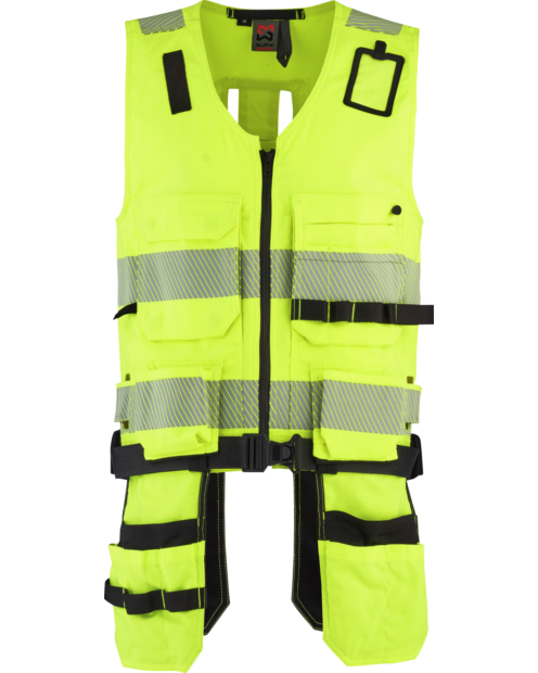 Håndverksvest Nordic Hi-Vis kl. 2