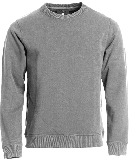 Classic roundneck gråmelert