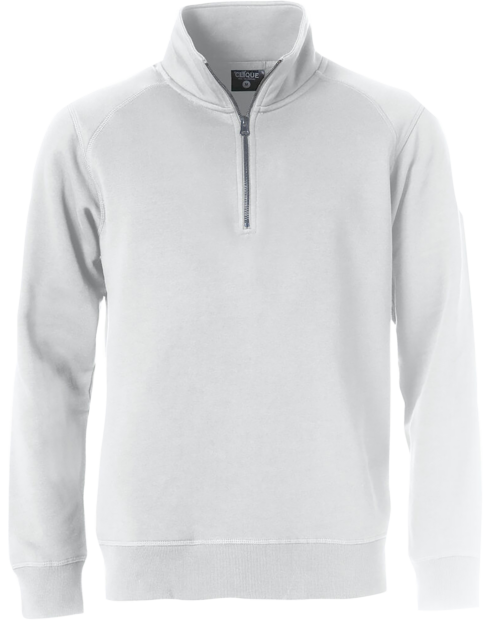 Classic Half Zip hvit