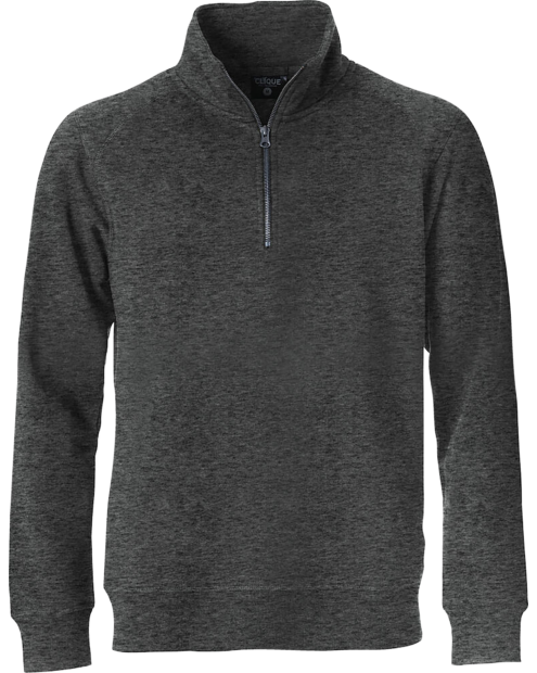 Classic Half Zip antrasitt melert