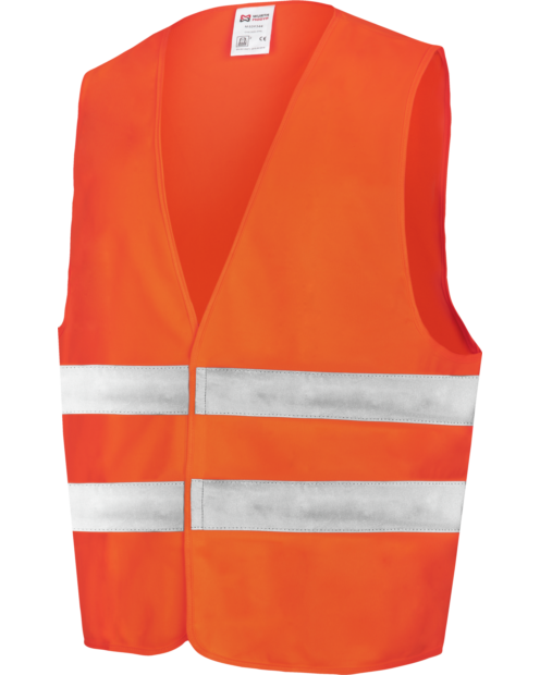 Refleksvest kl. 2 oransje