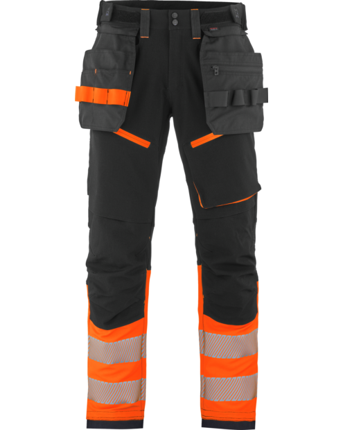 Håndverksbukse Performance Hi-Vis kl. 1 oransje