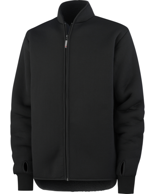 Thermojakke sort